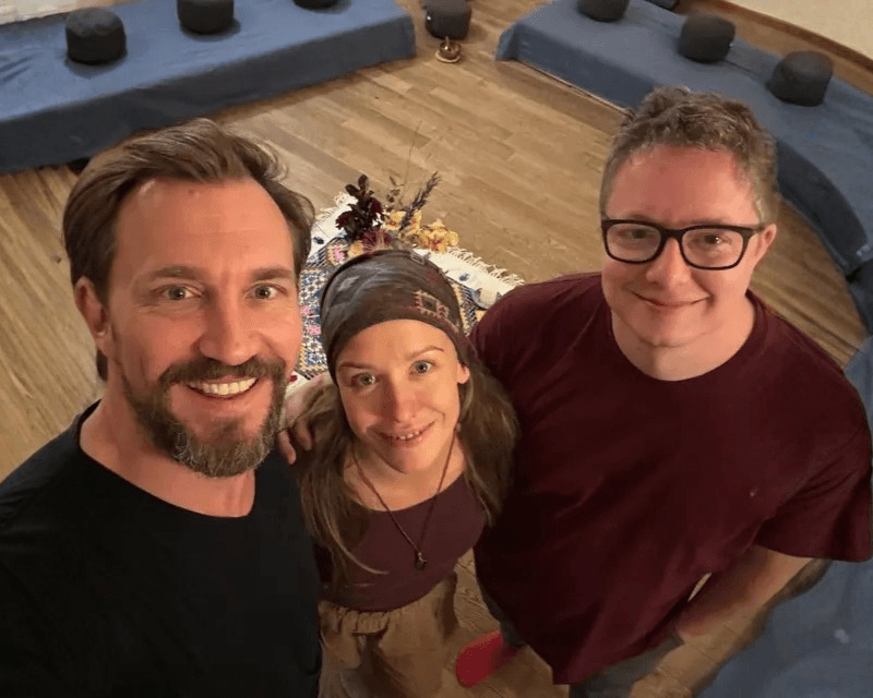 Andreas Schuster, Isabella Lugsch und Daniel Scheyer — Anda Atmen Team